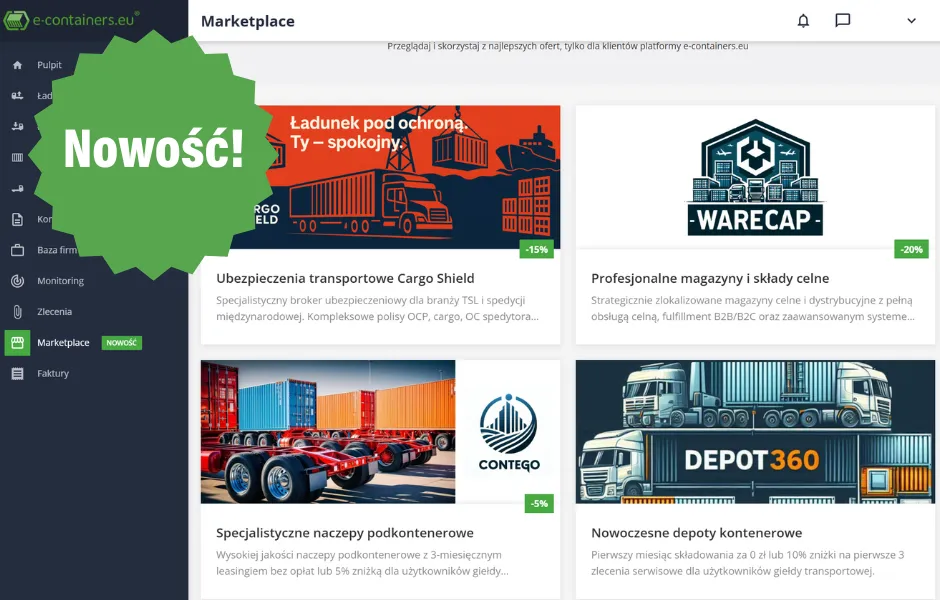 Nowość -  Marketplace, który trafia w punkt - tylko dla profesjonalistów TSL.